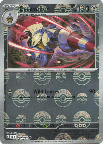 BLK: Escavalier (Poke Ball Pattern) (Holofoil)