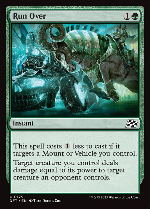 DFT: Run Over (Foil)