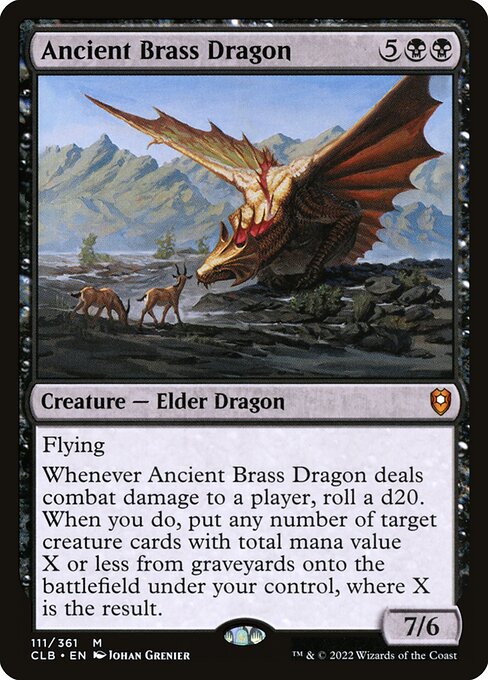 CLB: Ancient Brass Dragon (Foil)