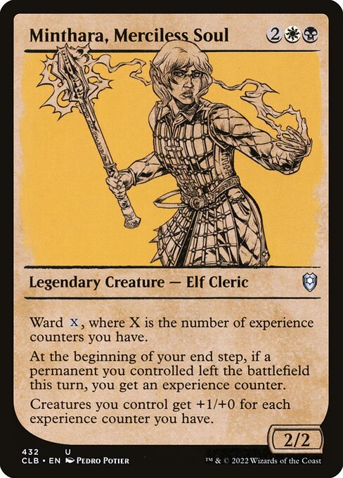CLB: Minthara, Merciless Soul (Showcase) (Foil)