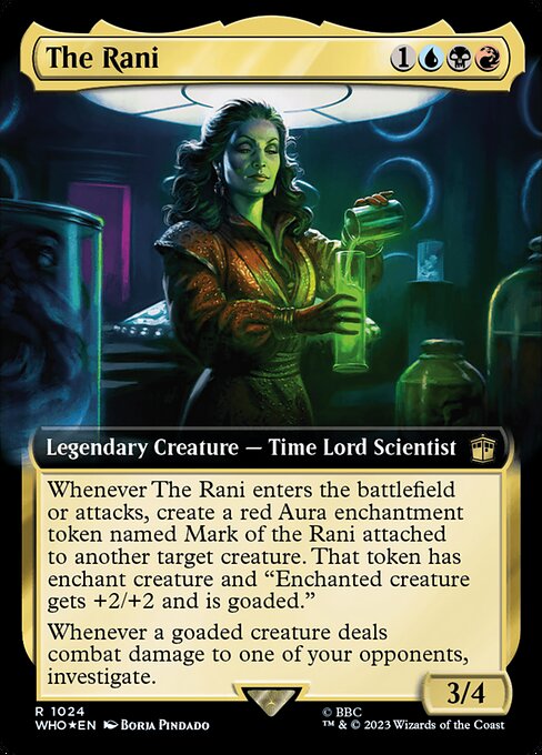 WHO: The Rani (Extended Art) (Surge Foil)