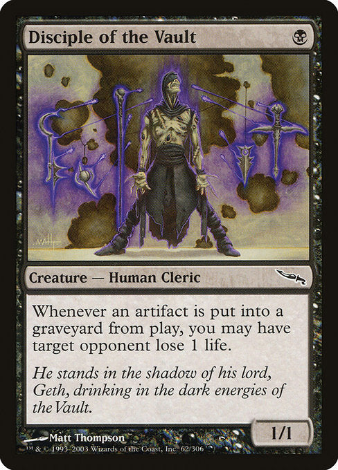 MRD: Disciple of the Vault (Foil)