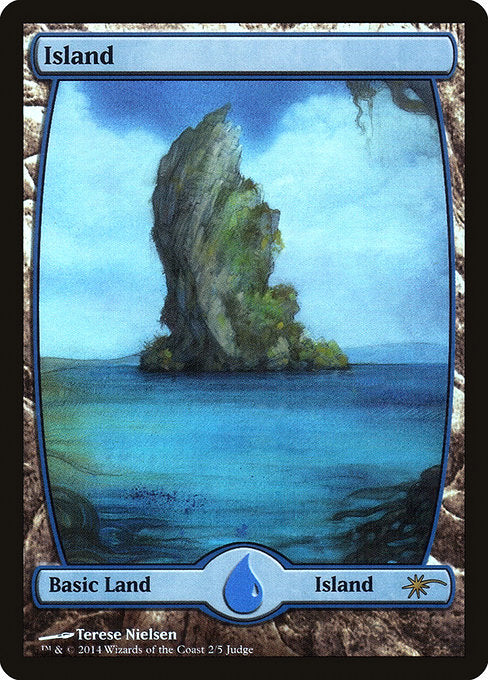 J14: Island - Full Art (2) (Foil)