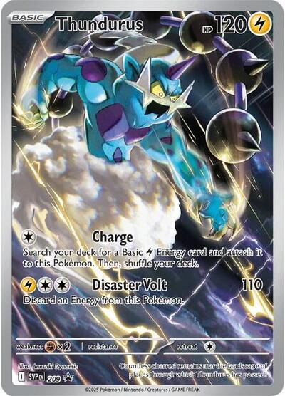 SVP: Thundurus - 209 (Holofoil)