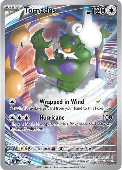 SVP: Tornadus - 210 (Holofoil)
