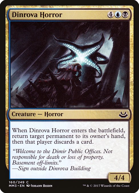 MM3: Dinrova Horror (Foil)