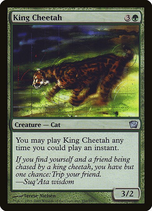 9ED: King Cheetah (Foil)
