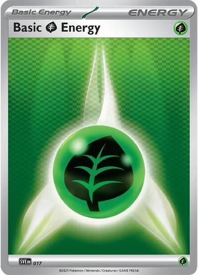 SVE: Basic Grass Energy - 017 (Reverse Holofoil)