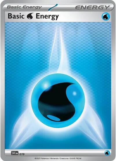 SVE: Basic Water Energy - 019 (Reverse Holofoil)
