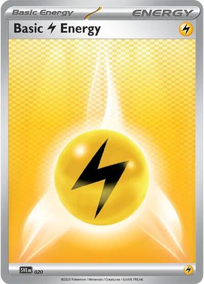 SVE: Basic Lightning Energy - 020 (Reverse Holofoil)