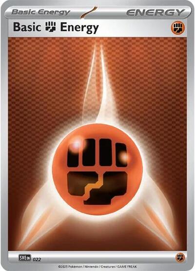 SVE: Basic Fighting Energy - 022 (Reverse Holofoil)