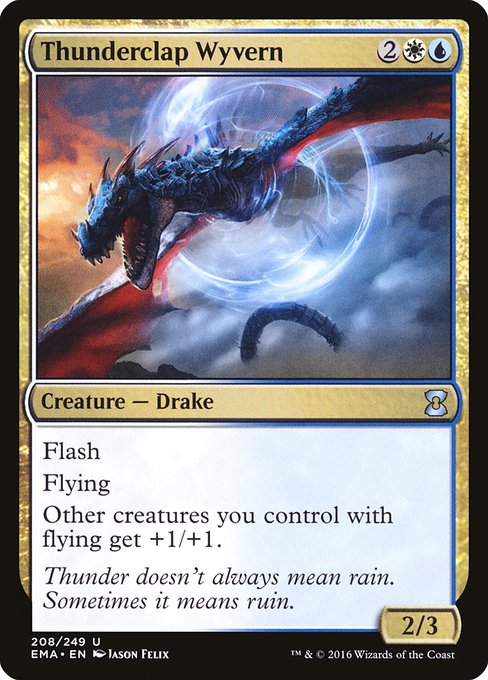 EMA: Thunderclap Wyvern (Foil)