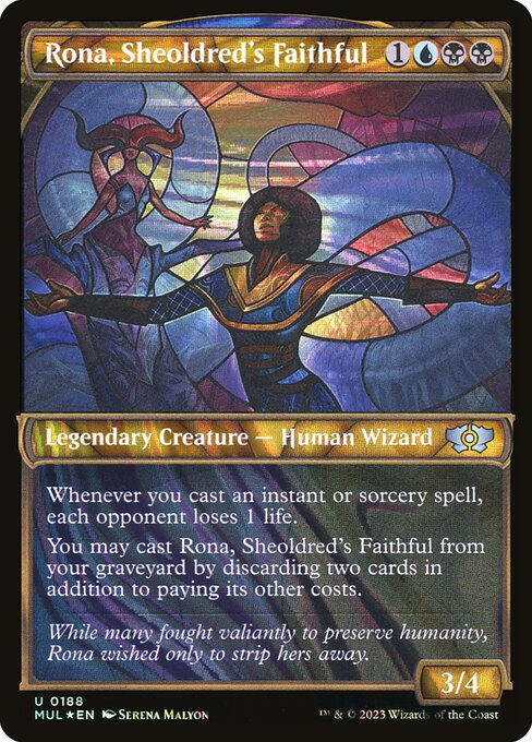 MUL: Rona, Sheoldred's Faithful (Halo Foil)