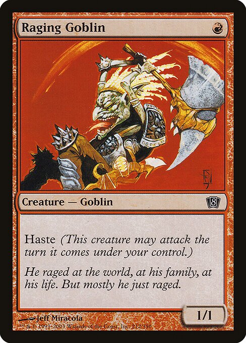 8ED: Raging Goblin (Foil)