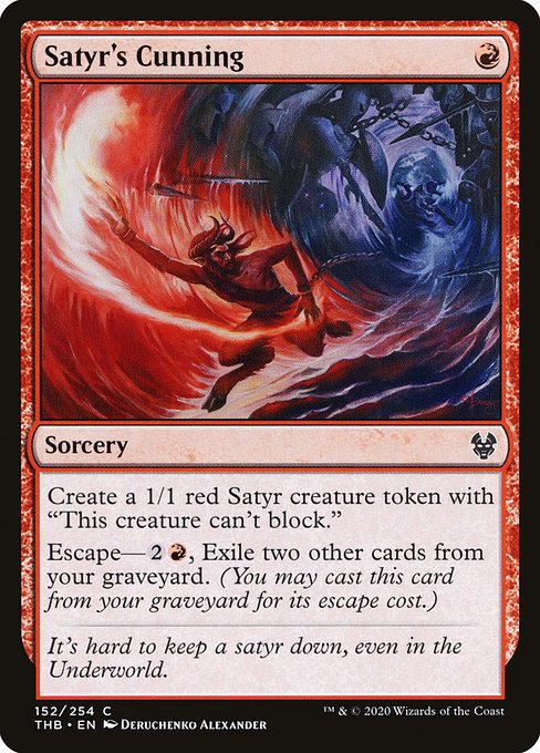 THB: Satyr's Cunning (Foil)
