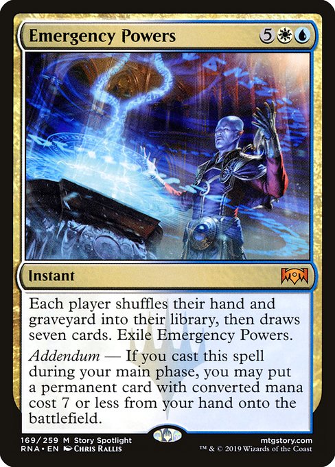 RNA: Emergency Powers (Foil)