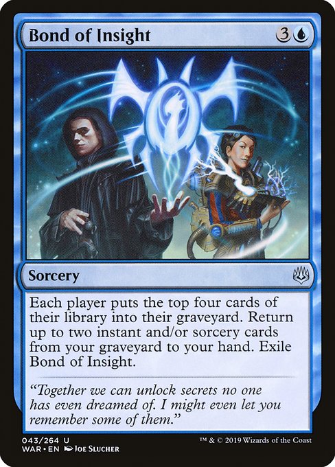 WAR: Bond of Insight (Foil)