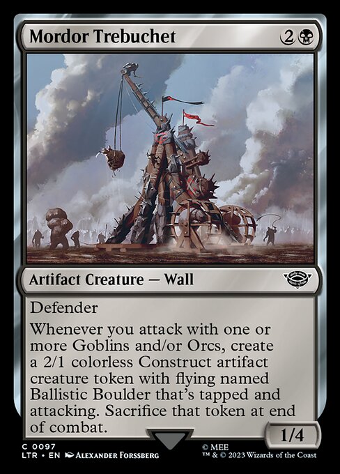 LTR: Mordor Trebuchet (Foil)