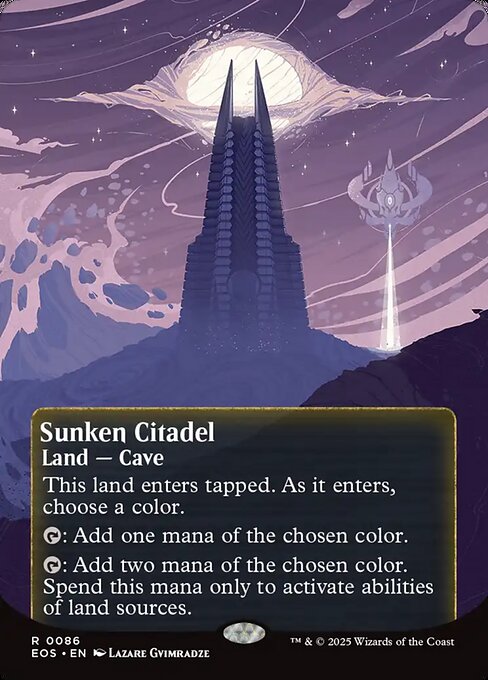 EOS: Sunken Citadel (0086) (Borderless) (Foil)