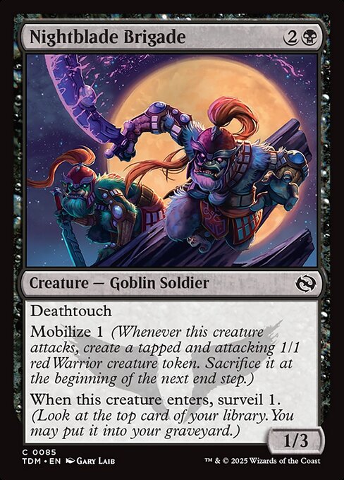 TDM: Nightblade Brigade (Foil)