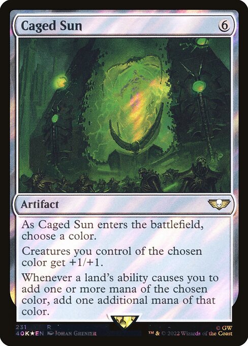 40K: Caged Sun (Surge Foil)