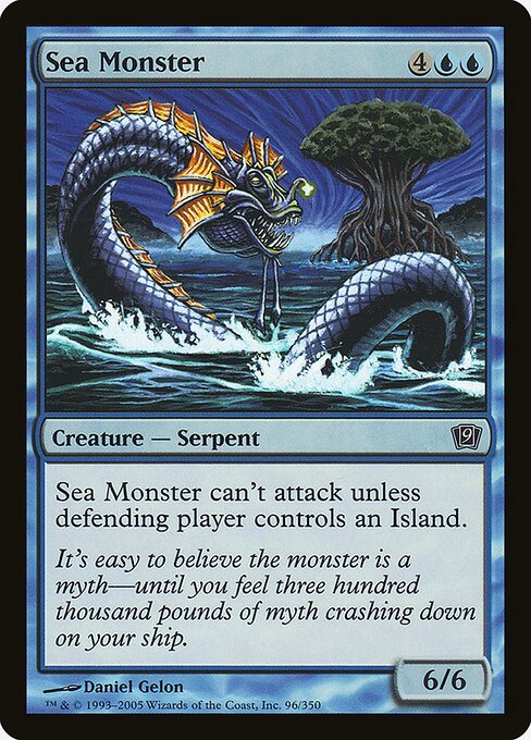 9ED: Sea Monster (Foil)