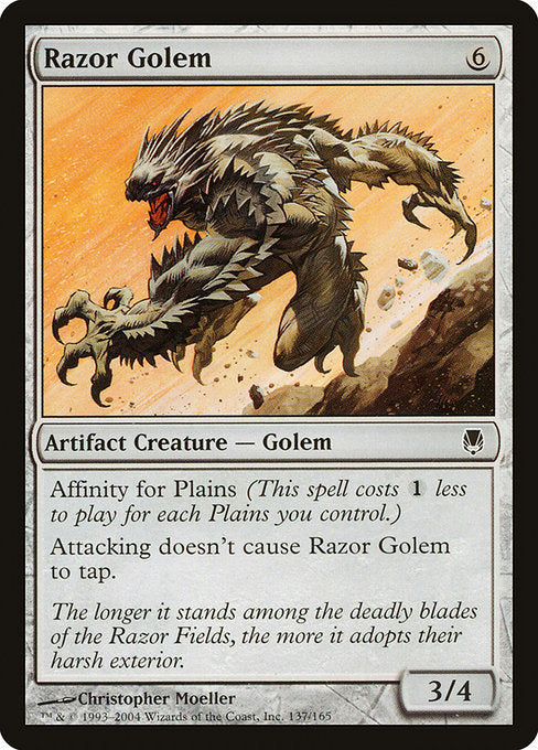 DST: Razor Golem (Foil)