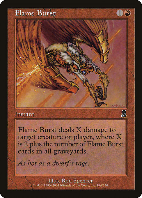 ODY: Flame Burst (Foil)