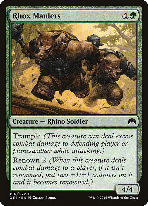 ORI: Rhox Maulers (Foil)
