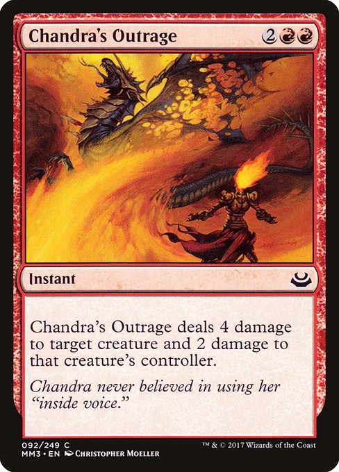 MM3: Chandra's Outrage (Foil)