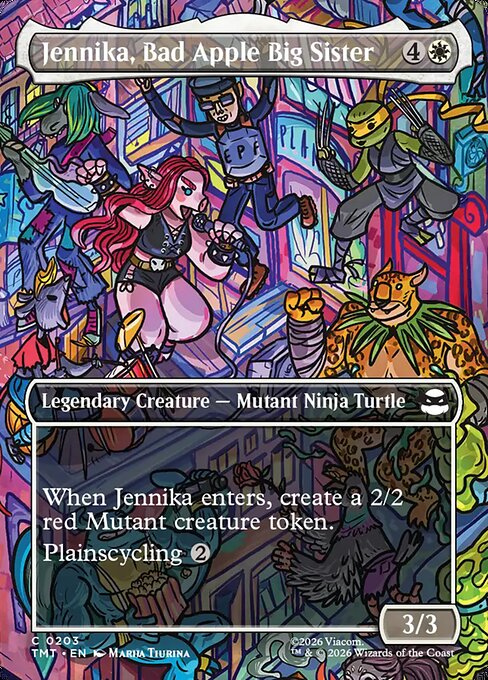TMT: Jennika, Bad Apple Big Sister (Borderless)