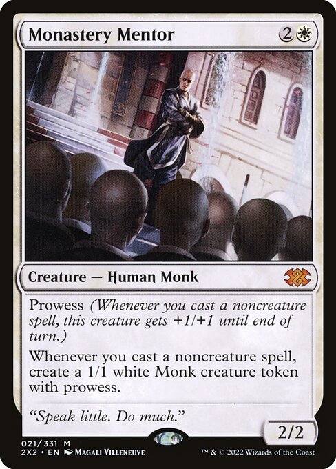 2X2: Monastery Mentor (Foil)