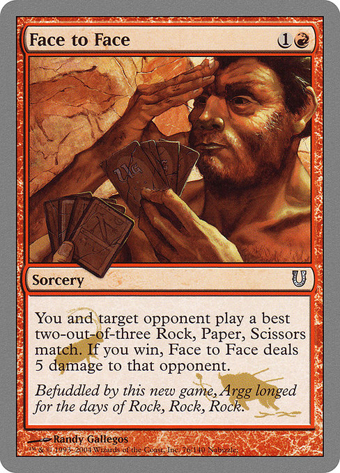 UNH: Face to Face (Foil)