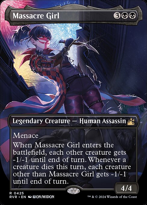 RVR: Massacre Girl (Anime Borderless) (Foil)