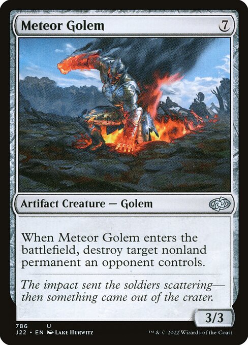 J22: Meteor Golem