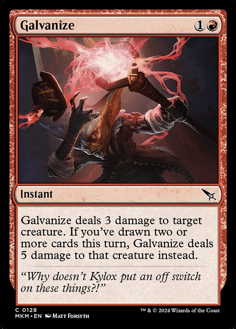 MKM: Galvanize (Foil)
