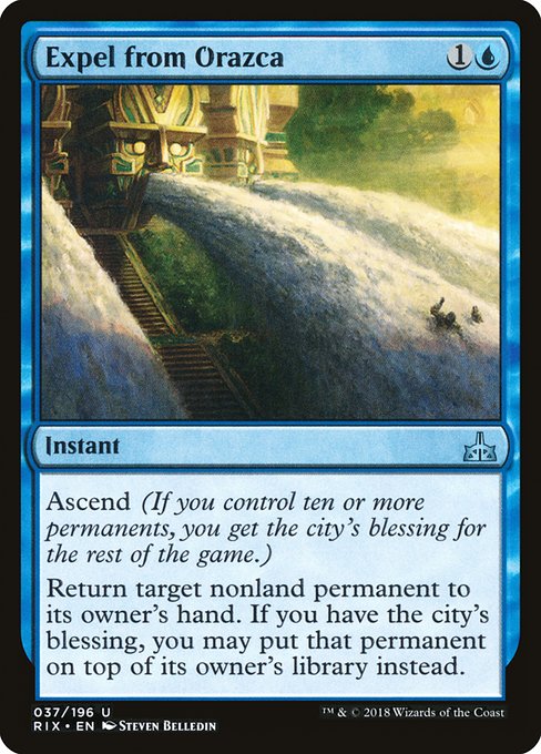 RIX: Expel from Orazca