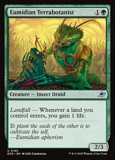 EOE: Eumidian Terrabotanist