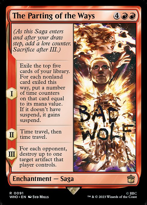 WHO: The Parting of the Ways (Foil)