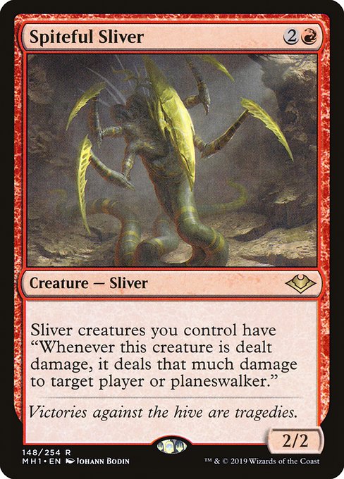 MH1: Spiteful Sliver (Foil)