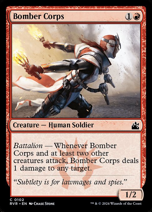 RVR: Bomber Corps (Foil)