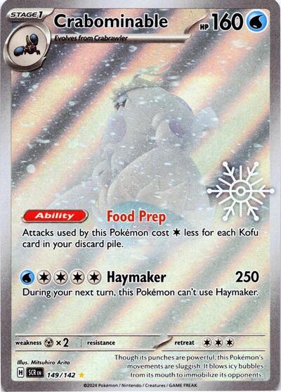 MCAP: Crabominable - 149/142 (Holiday Calendar) (Holofoil)