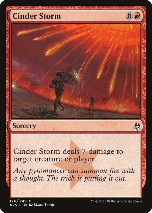 A25: Cinder Storm (Foil)