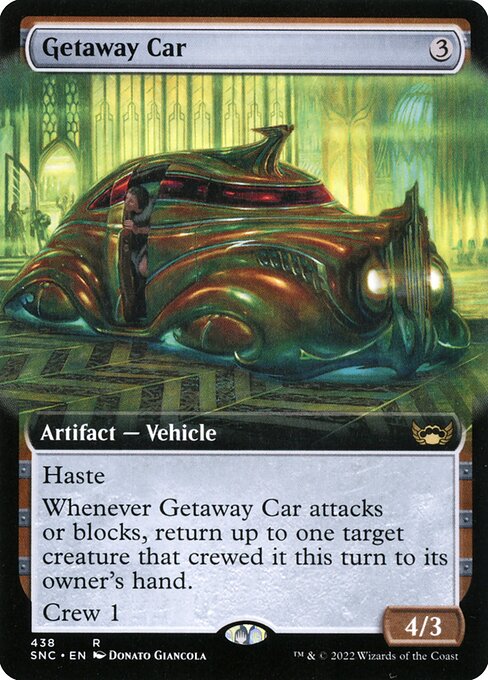 SNC: Getaway Car (Extended Art) (Foil)