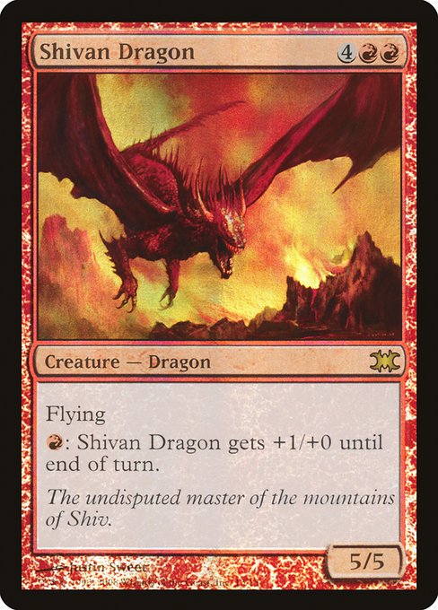 DRB: Shivan Dragon (Foil)
