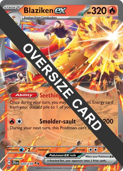 PR: Blaziken ex (Holofoil)