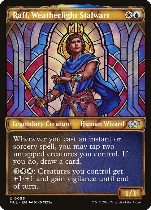 MUL: Raff, Weatherlight Stalwart (Foil)