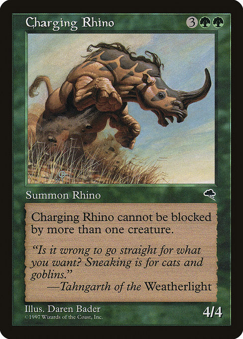 TMP: Charging Rhino