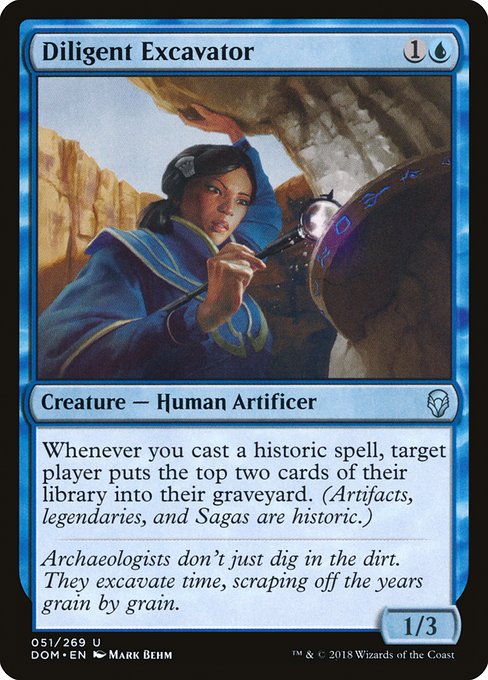 DOM: Diligent Excavator