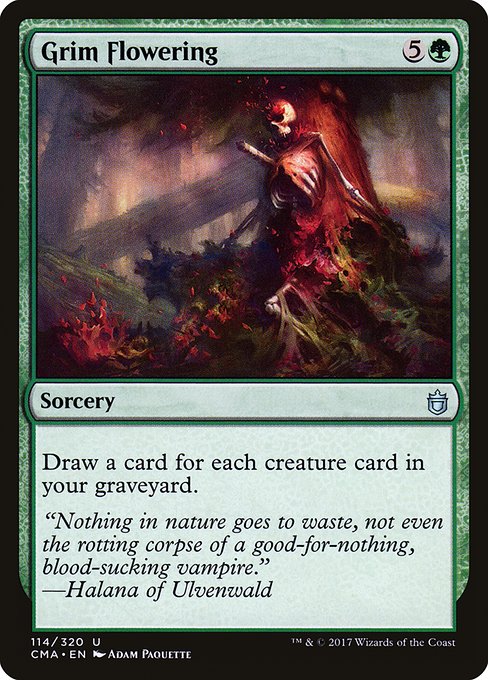 CMA: Grim Flowering